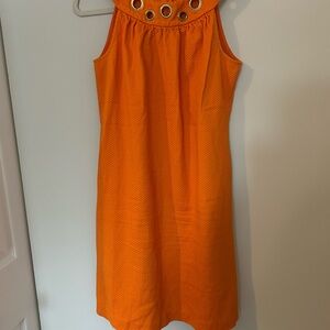 Democracy Bright Orange Kids Dress